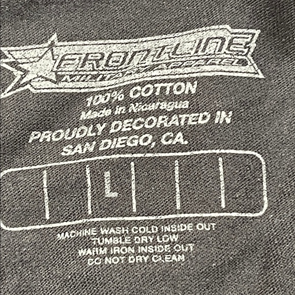 Frontline Military Apparel Angel USMC Ladies V-Neck Tee Black Size Large NEW - Picture 5 of 5